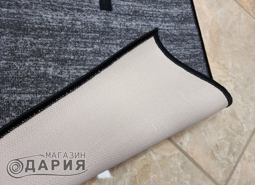 Мокетен килим ERIKA 8010 grey/orange